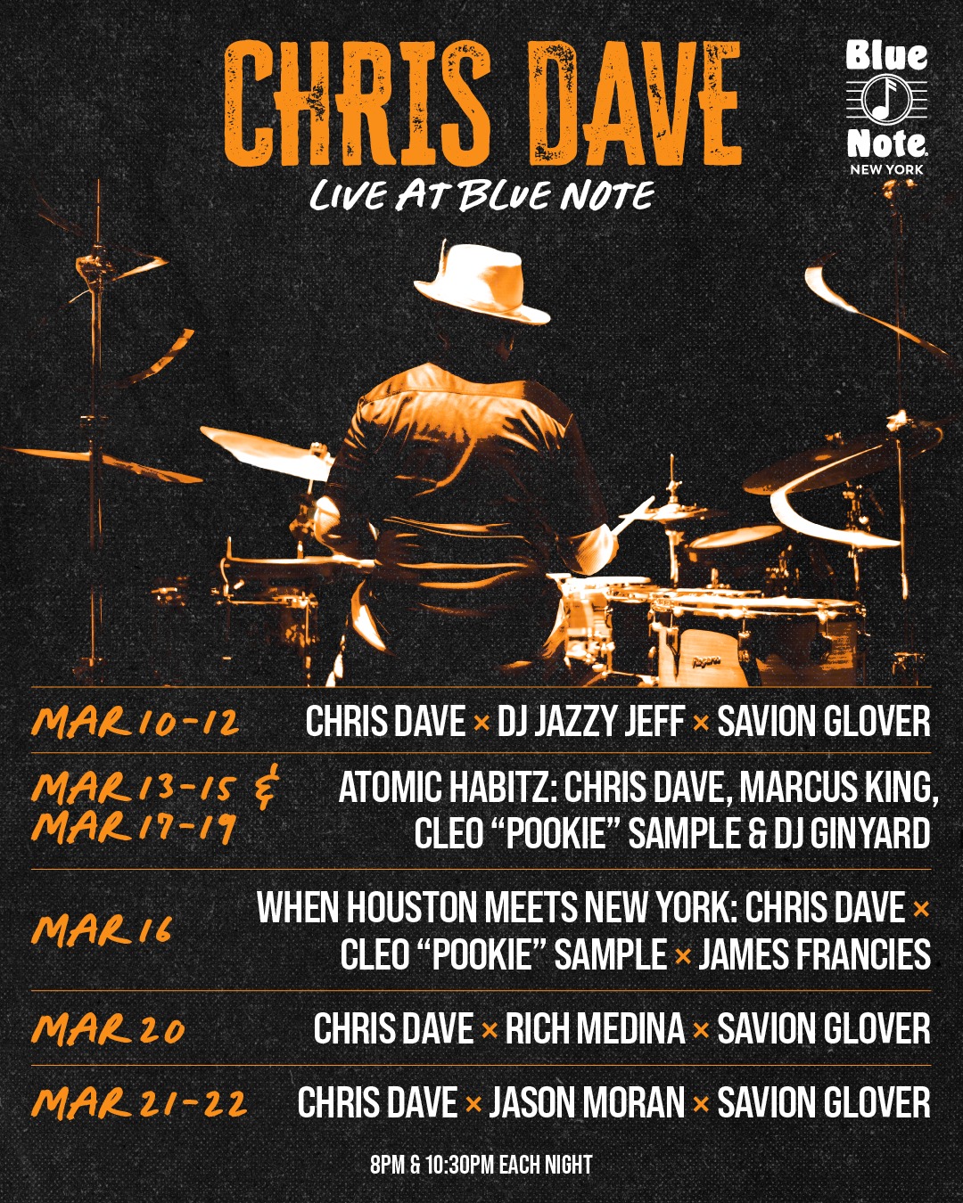 Jason Moran Tour Poster 2026